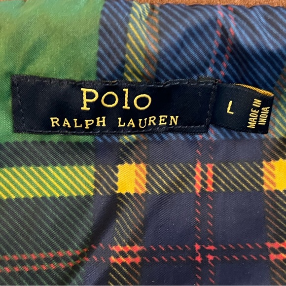 Polo by Ralph Lauren Navy Quilted Jacket with Elbow Patches - Picture 5 of 7